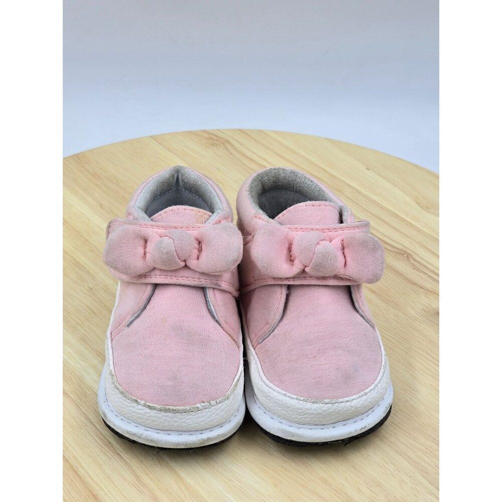 Jack & Lily Girls' Vesper Bow Shoes Girls Size 18-24 months Toddler 5.5-6.5